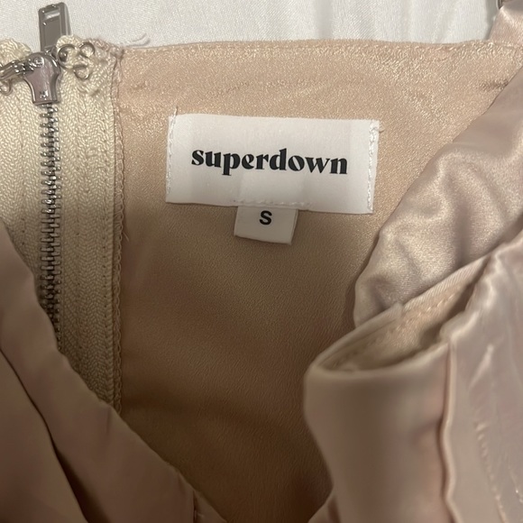 Revolve | Superdown Corset Bustier Pleated Top - Picture 7 of 7
